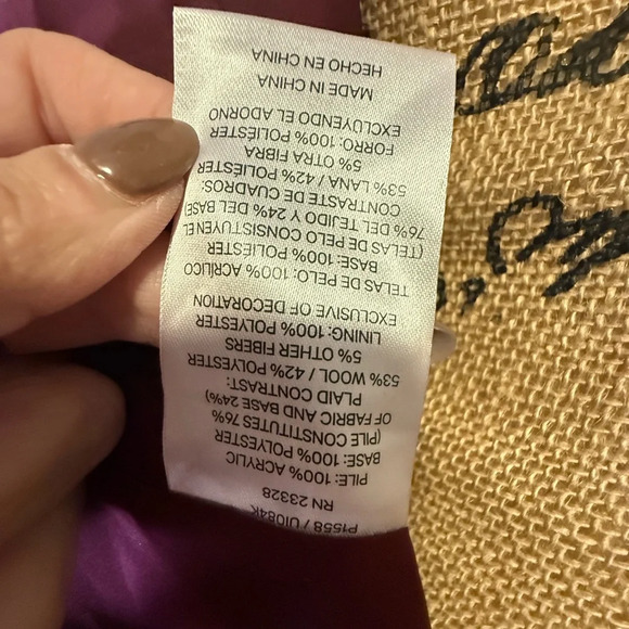 Pendleton Deep Red Teddy Jacket - Picture 6 of 10